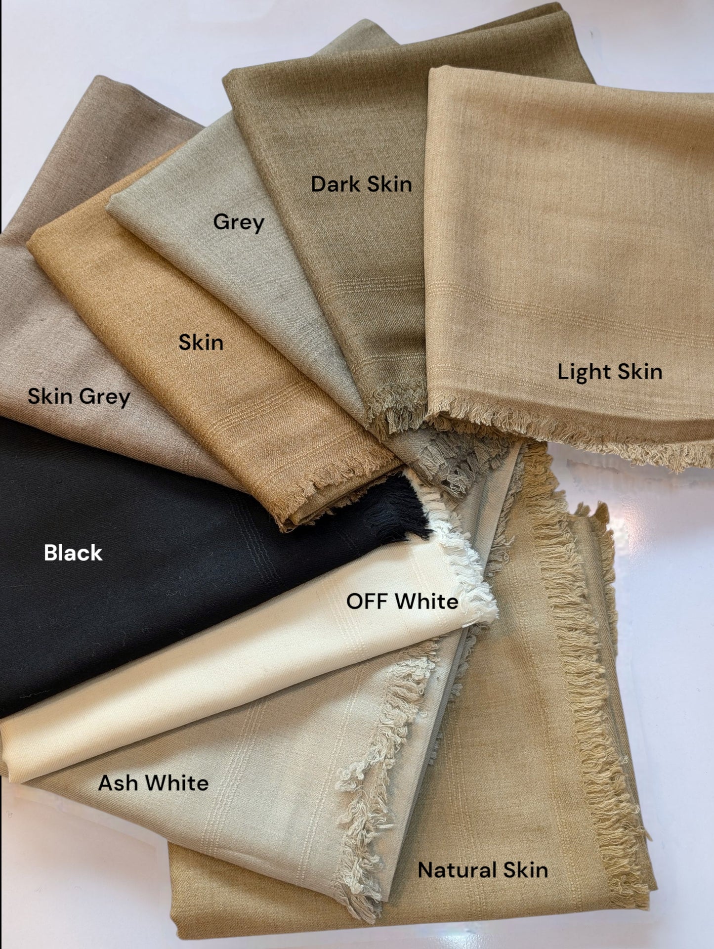 Gents Shawl | Same Border Pure, Fine and Soft Wool Islampur Swat Khaddi Made Shawl | Natural Skin