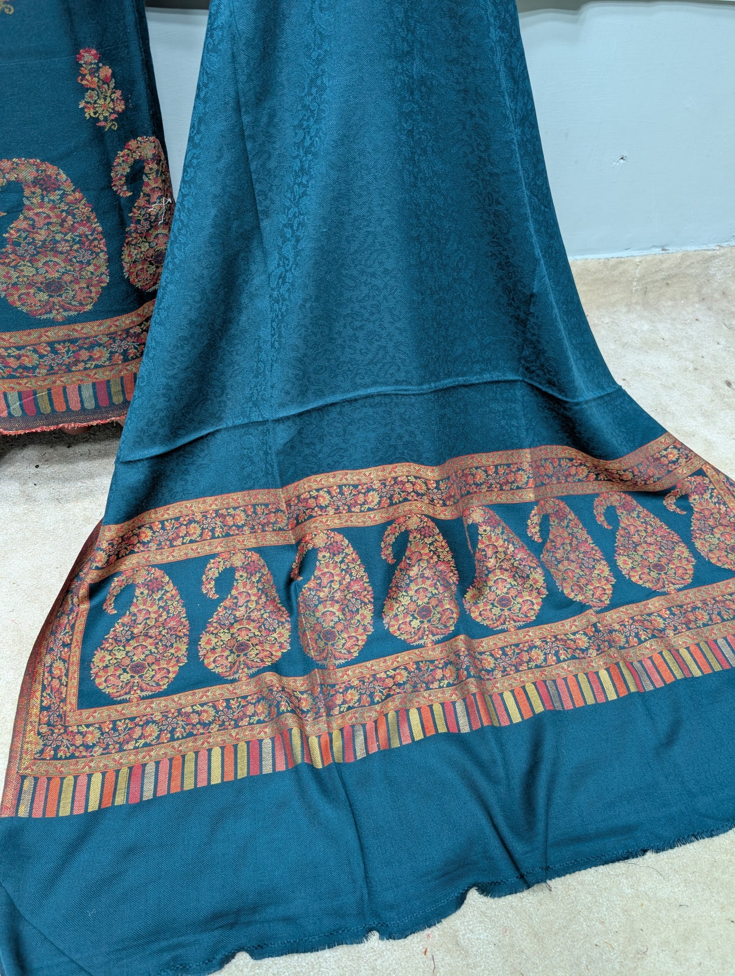 Special Kani Pashmina 3 Piece Unstitched Suit | Zinc