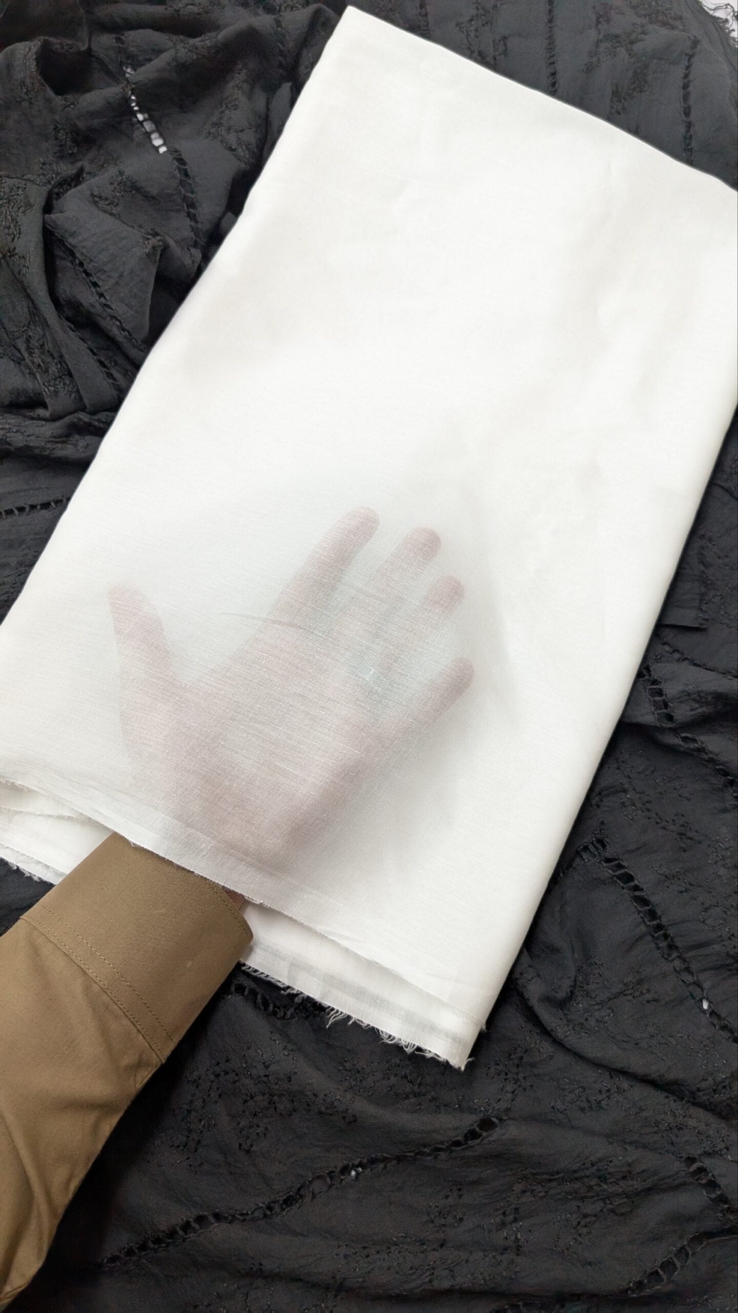 Pure Lawn Dupatta Plain Malmal Lawn 2.5 Meters (2.75 Yards) Beautiful Pure Material