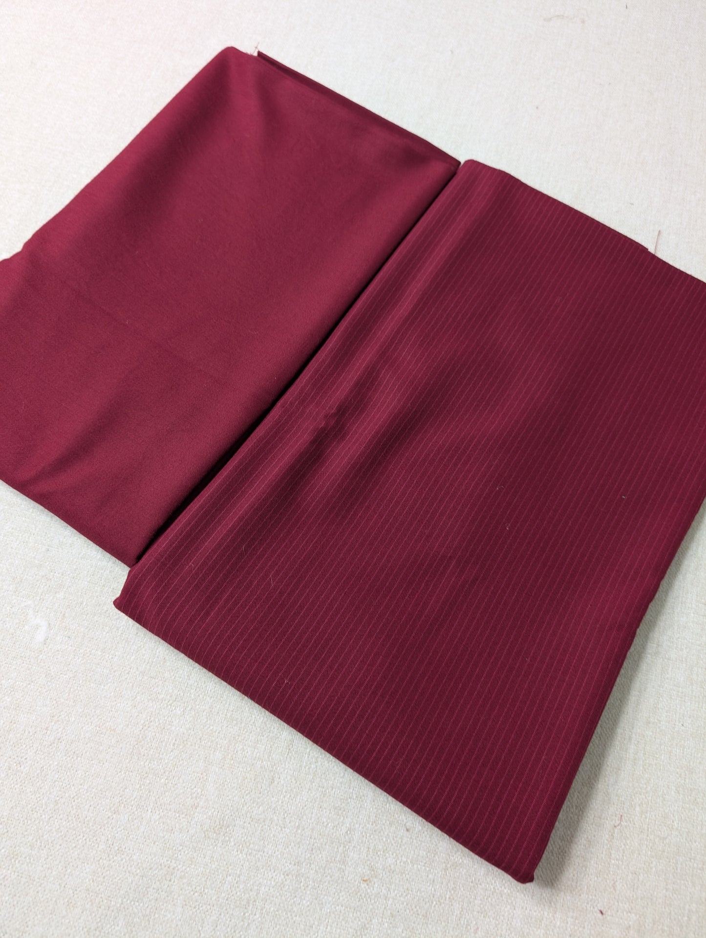 Doria Marina 2 Piece 6 Yards Suit | Maroon