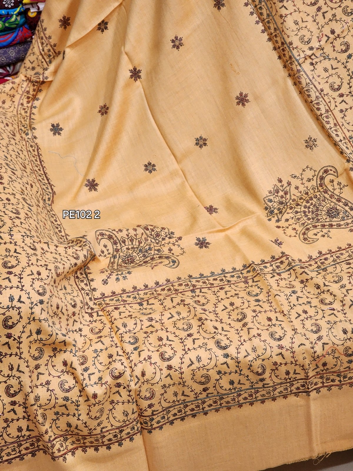 Pashmina Shawl | Hand Embroidery and Print Beautiful Shawl Perfect Gift