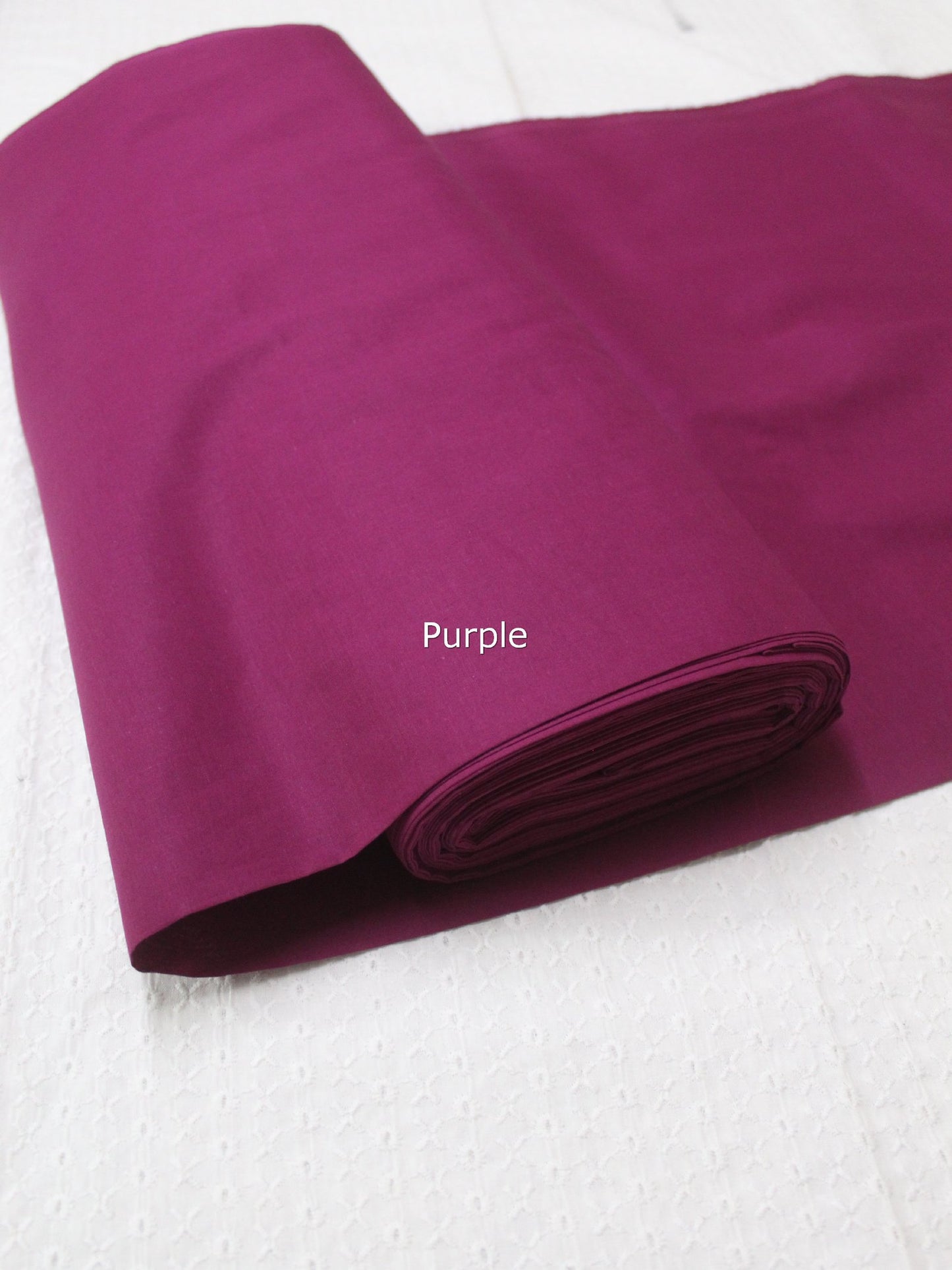 Plain Breeze Cotton 2 PC Suit | 5 Meters | Purple