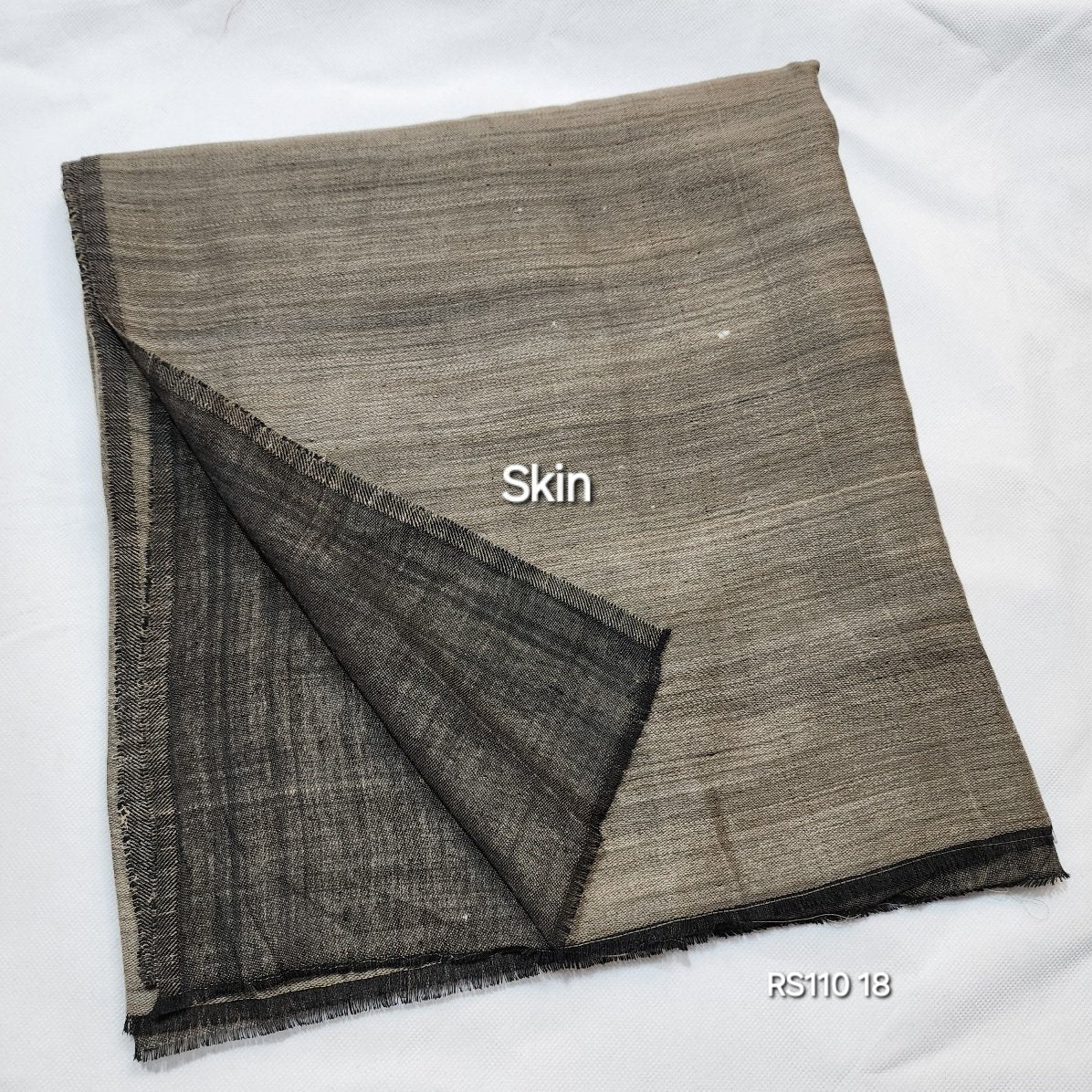 Double Tone Plain Pashmina Shawl Reversible Shawl in Sale | Skin