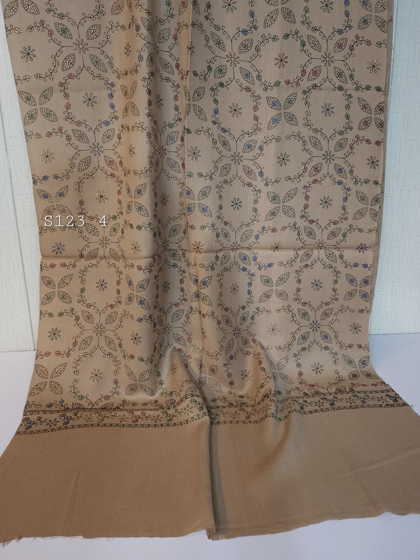 Pashmina Stole | Print and Embroidery in Sale Price Perfect for Gifts