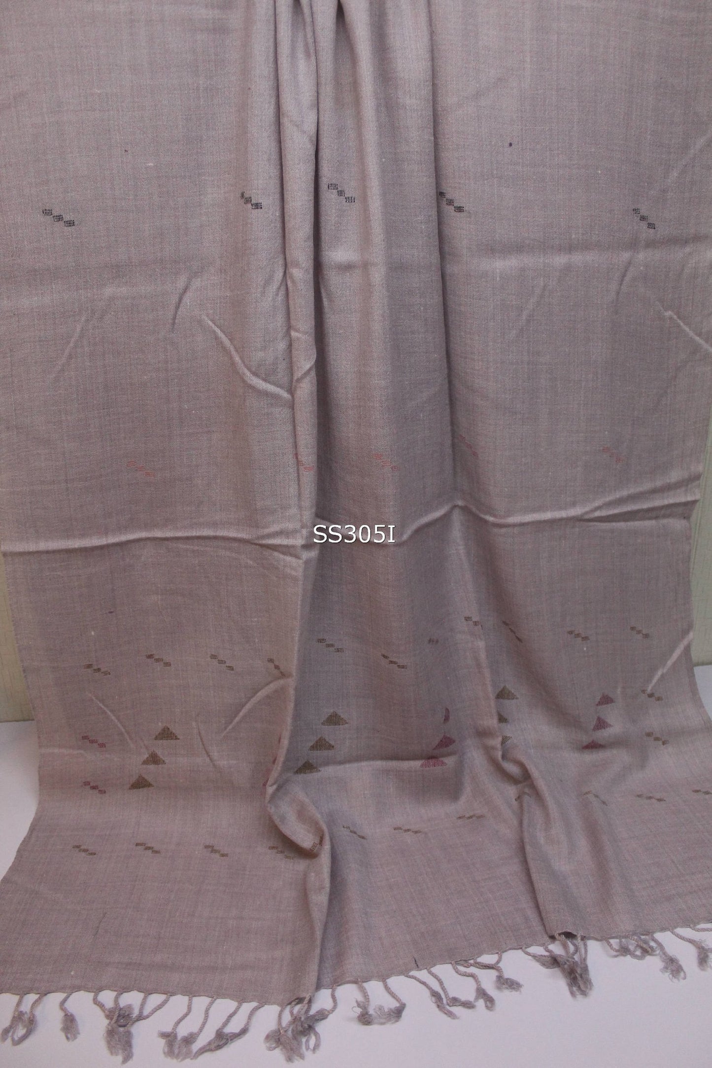 Swat Shawl Handmade Khaddi Made Pure Wool Shawl With Self Design Prefect Gift