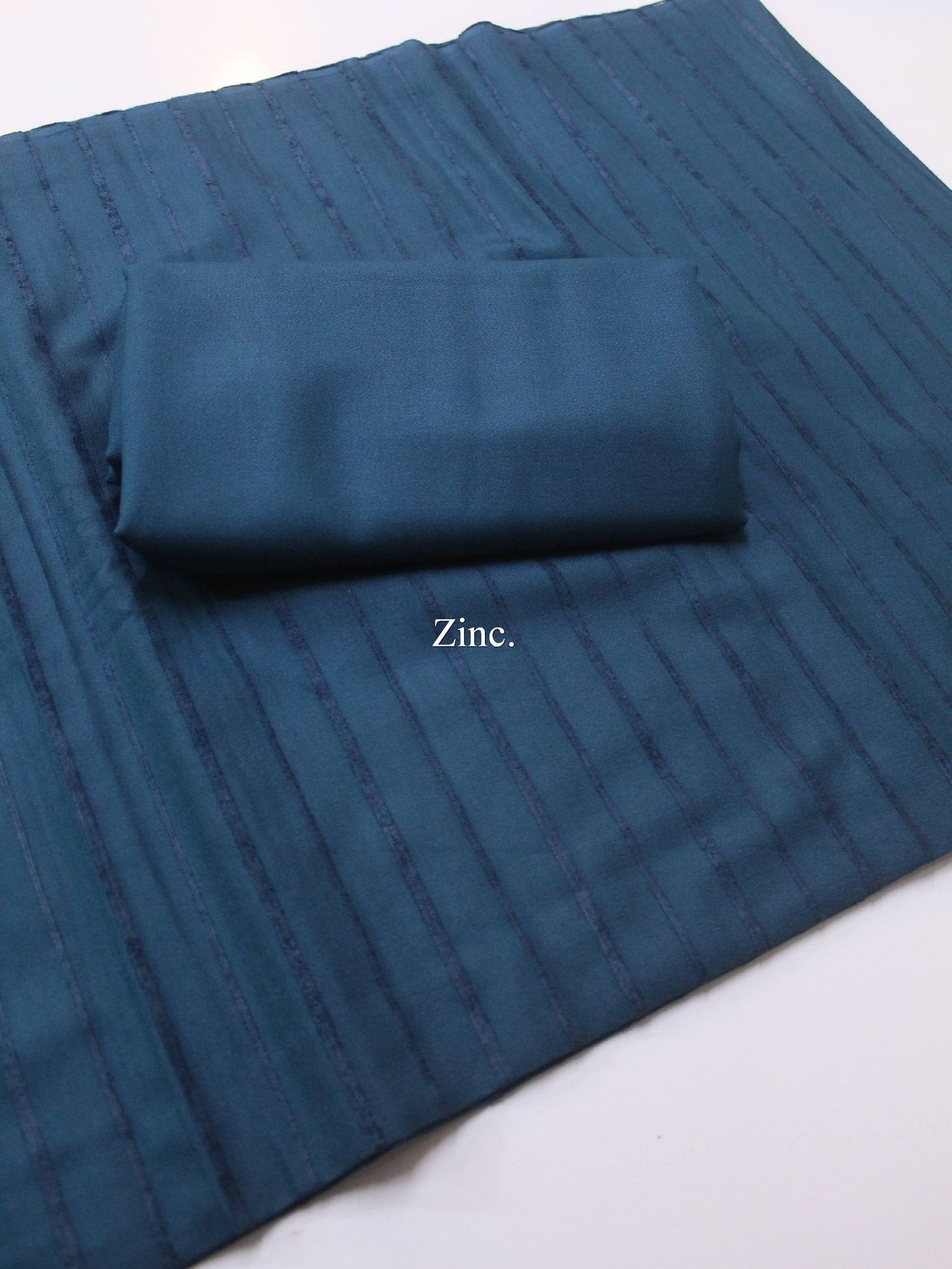 Velvet Lining Suit Marina Wool | Perfect Winter Fabric 6 Yards | Dark Zinc