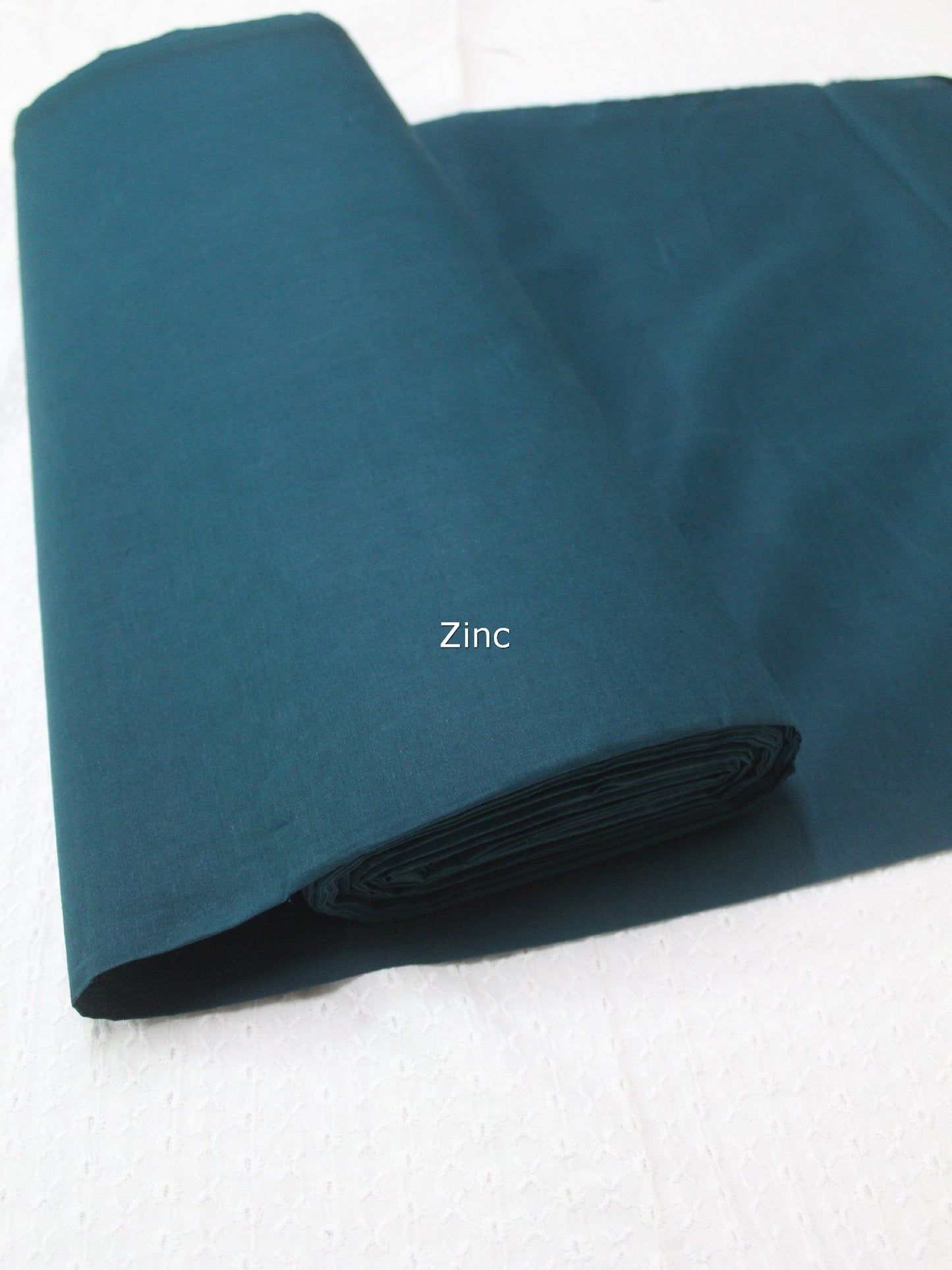 Plain Breeze Cotton 2 PC Suit | 5 Meters | Zinc