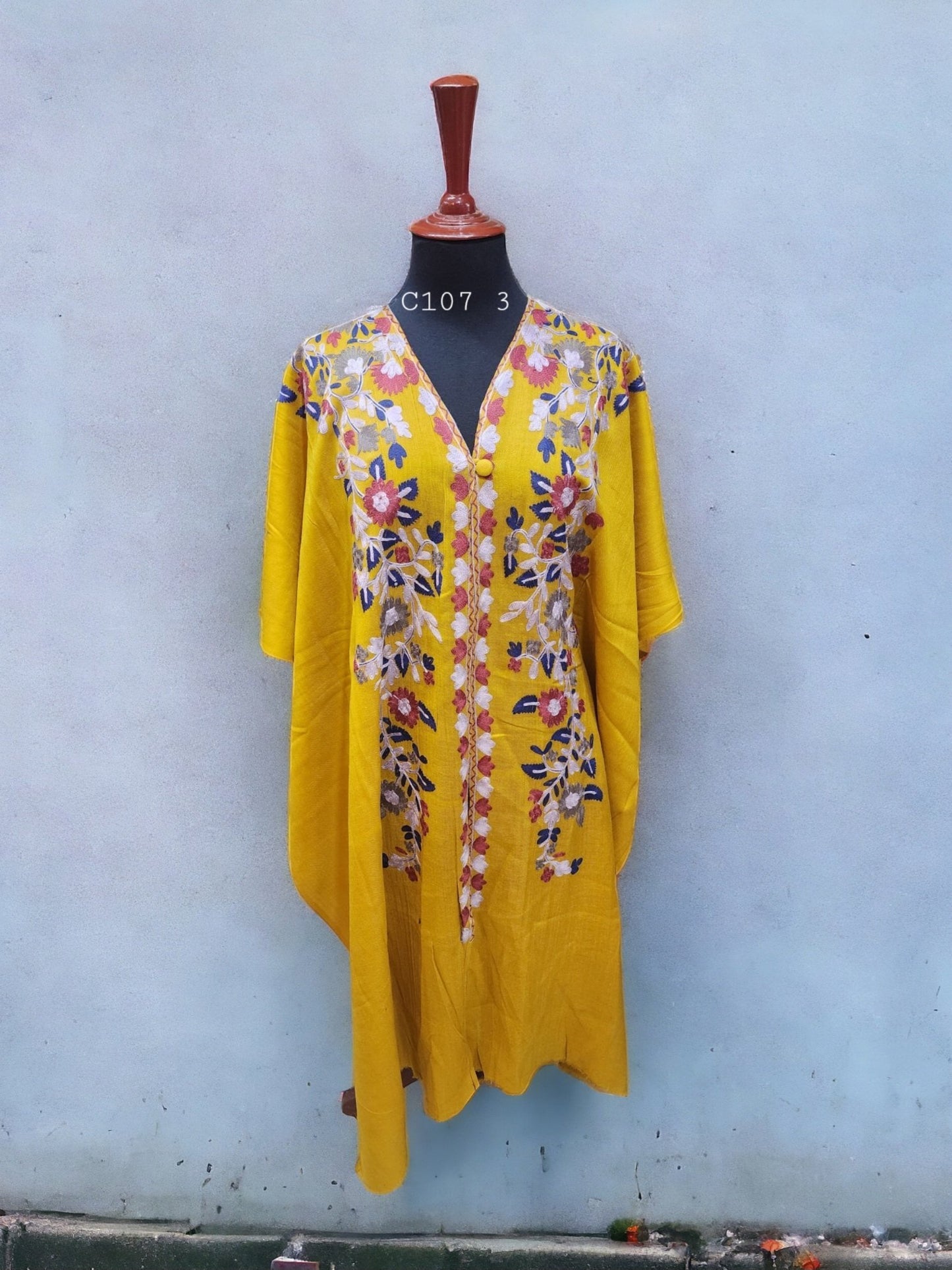 Cape Shawl | Pashmina Embroidered Cape Shawls Perfect for Gift (Copy)