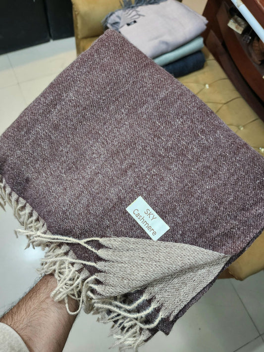 Cashmere Shawl Pashmina | Double Thread Double Tone 4 Ply Perfect Gift
