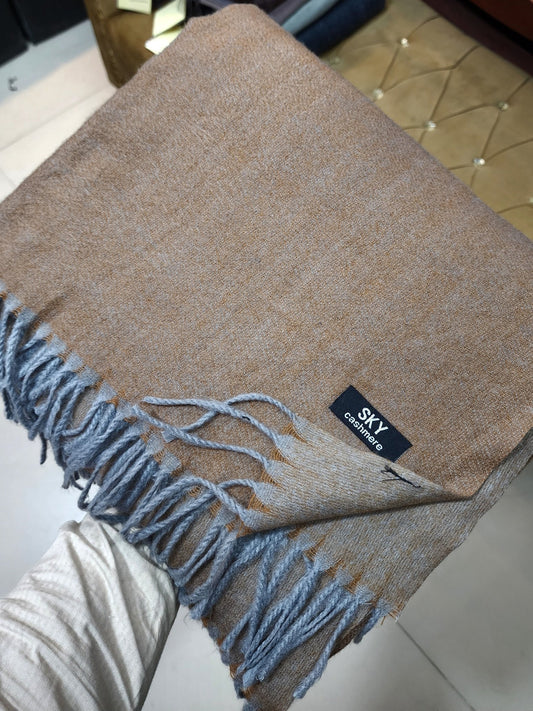 Cashmere Shawl Pashmina | Double Thread Double Tone 4 Ply Perfect Gift