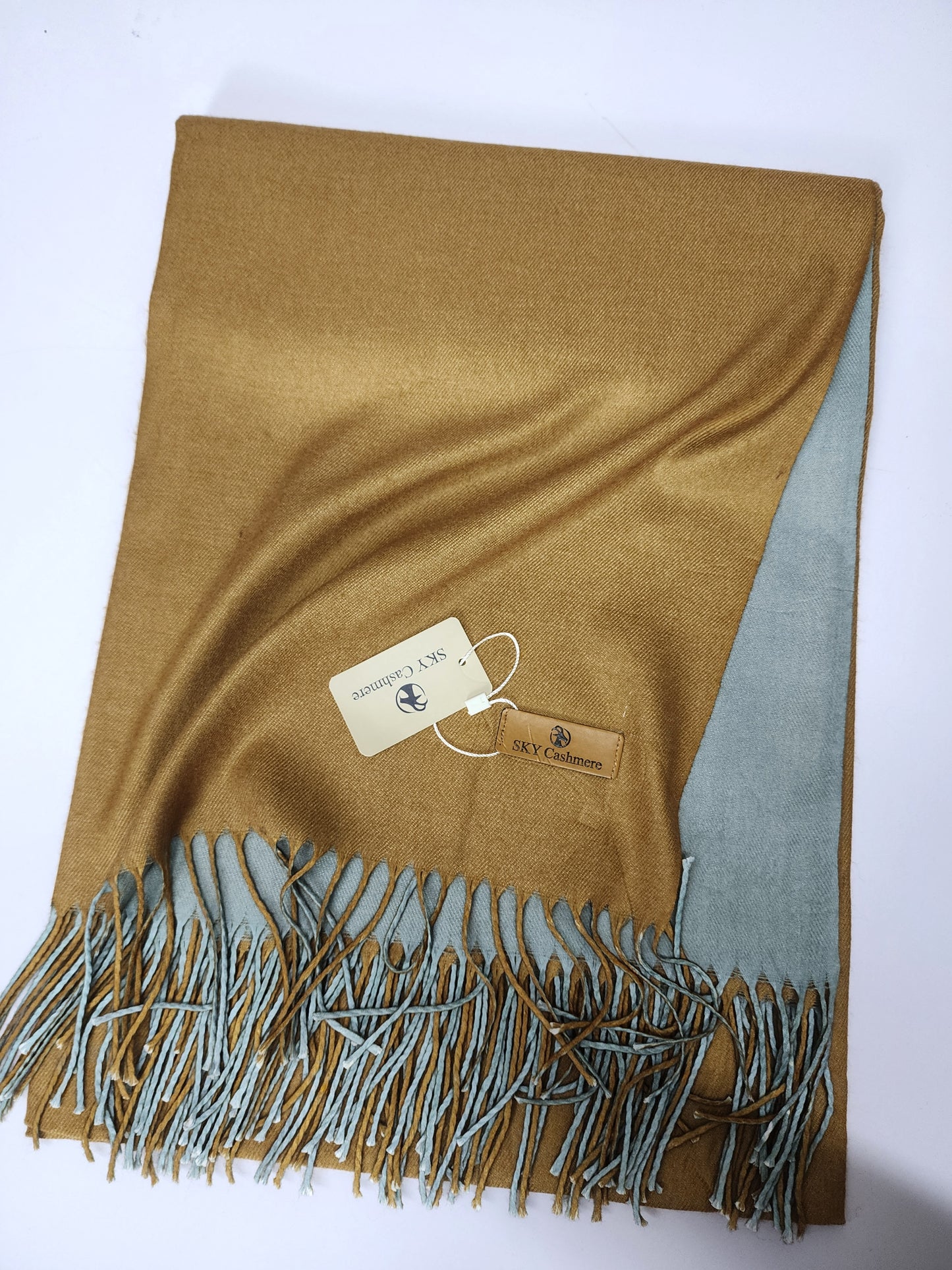 Reversible Pashmina Shawl | Double Side Pure Plain Pashmina Rare Find and Perfect Gift For Winters sk 7
