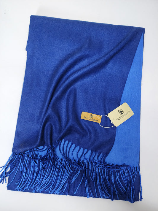 Reversible Pashmina Shawl | Double Side Pure Plain Pashmina Rare Find and Perfect Gift For Winters Sk 6