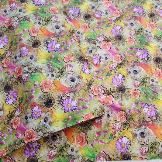 2 Piece Allover Printed Suit Pure Lawn
