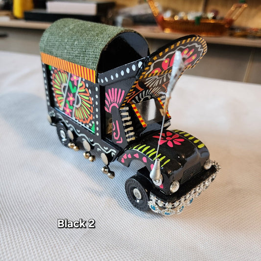 Truck Model Truck Art Handmade Black