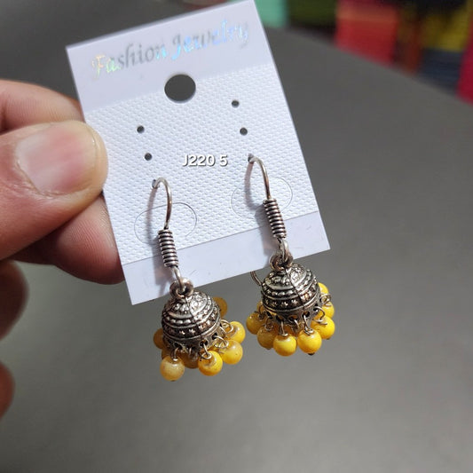 Small Jhumky Metal Earrings