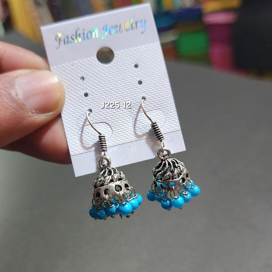 Small Jhumky Metal Earrings
