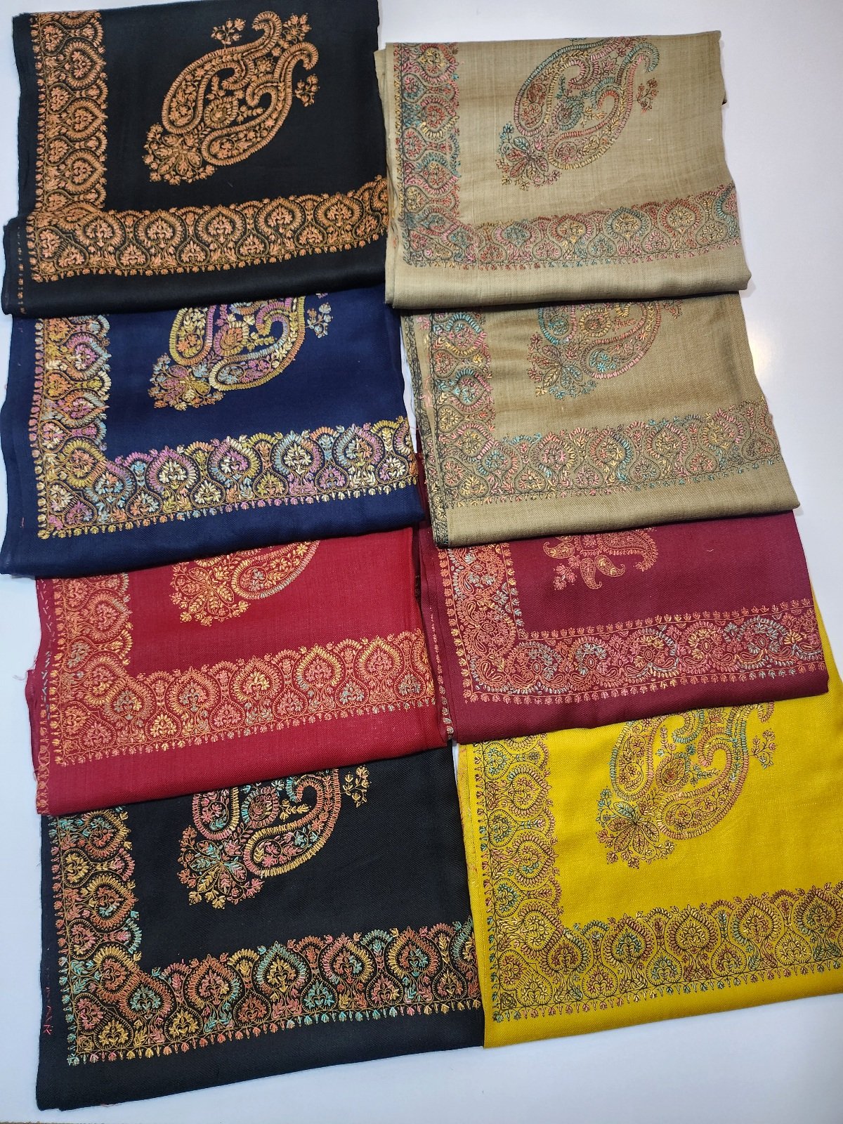 Pashmina Stole | Print and Embroidery SALE Price Perfect Gift