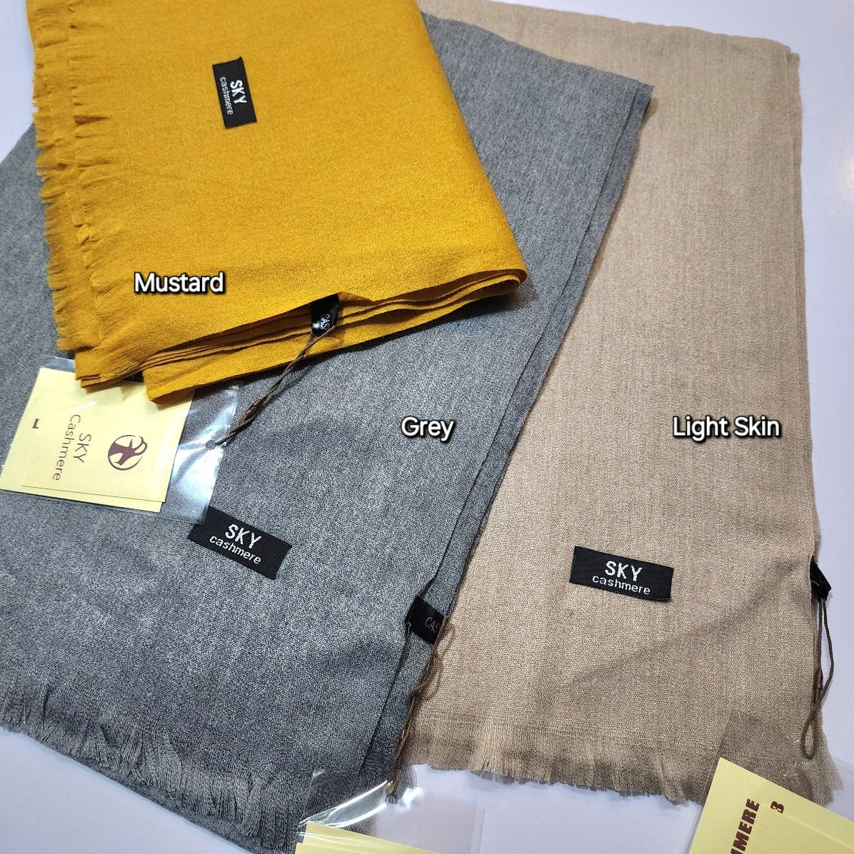 Sky Cashmere Pashmina Stole Soft and Fine Material Perfect for Gifts | Maroon