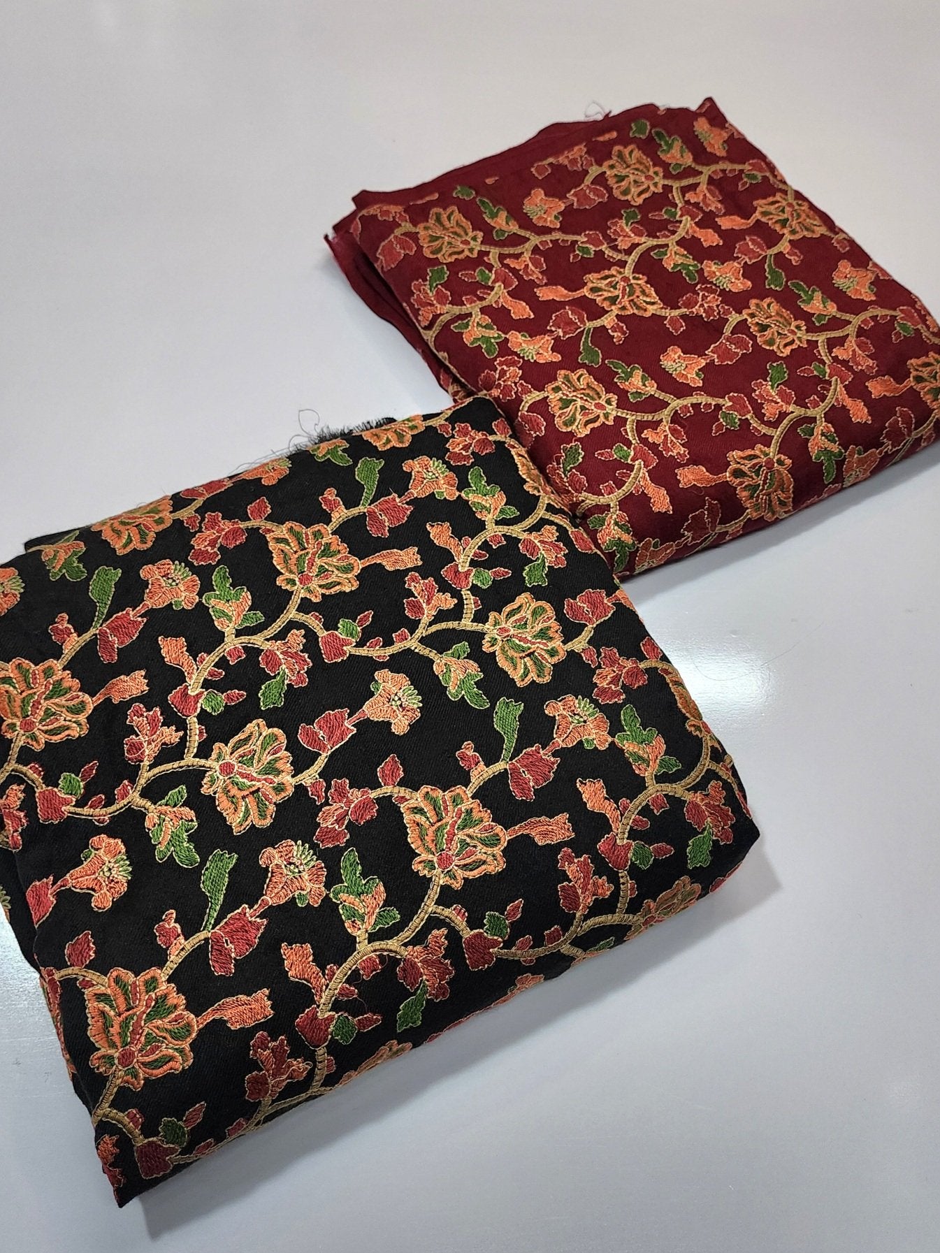 Pashmina Suit | 3 Piece Gulabkar Embroidered Pashmina Suit Perfect Gift for Her