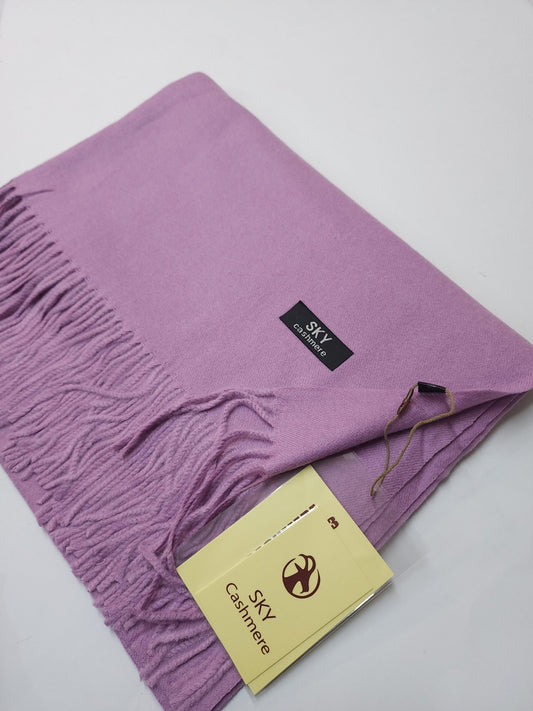 Plain Stole Sky Cashmere Soft Like Toosh Stole in Large Size | Perfect Gift