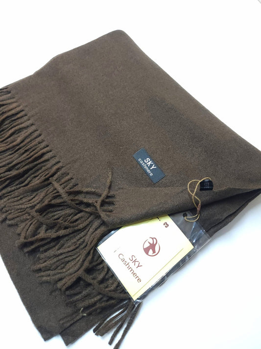 Plain Stole Sky Cashmere Soft Like Toosh Stole in Large Size | Perfect Gift