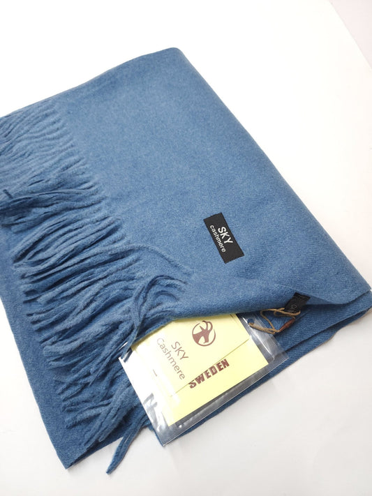 Plain Stole Sky Cashmere Soft Like Toosh Stole in Large Size | Perfect Gift