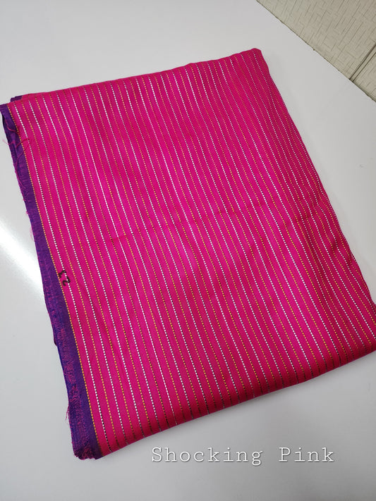 Susi Unstitched Shalwar Fabric | Shocking Pink