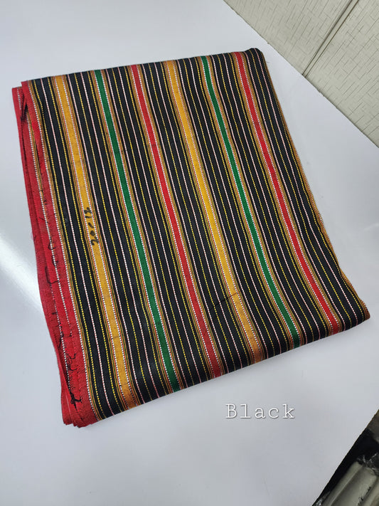 Susi Unstitched Shalwar Fabric | Black Multi