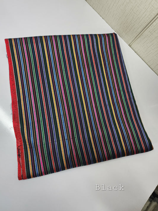 Susi Unstitched Shalwar Fabric | Black Multi