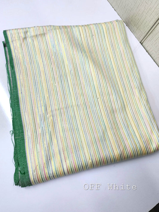 Susi Unstitched Shalwar Fabric | OFF White