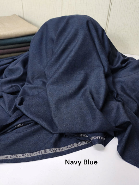 Gents Wool Suit Premium Quality Plain Suit | Navy Blue