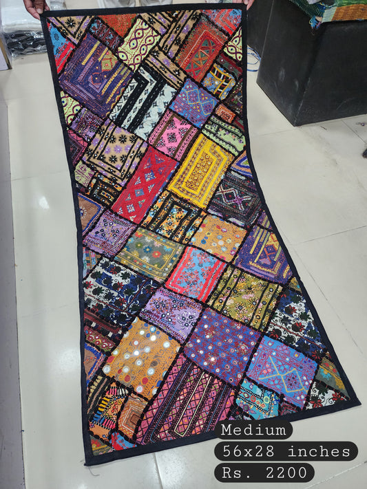 Wall Hanging | Handmade Patch Work Embroidery Medium