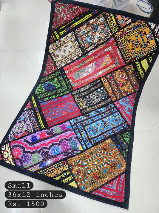 Wall Hanging | Handmade Patch Work Embroidery Small