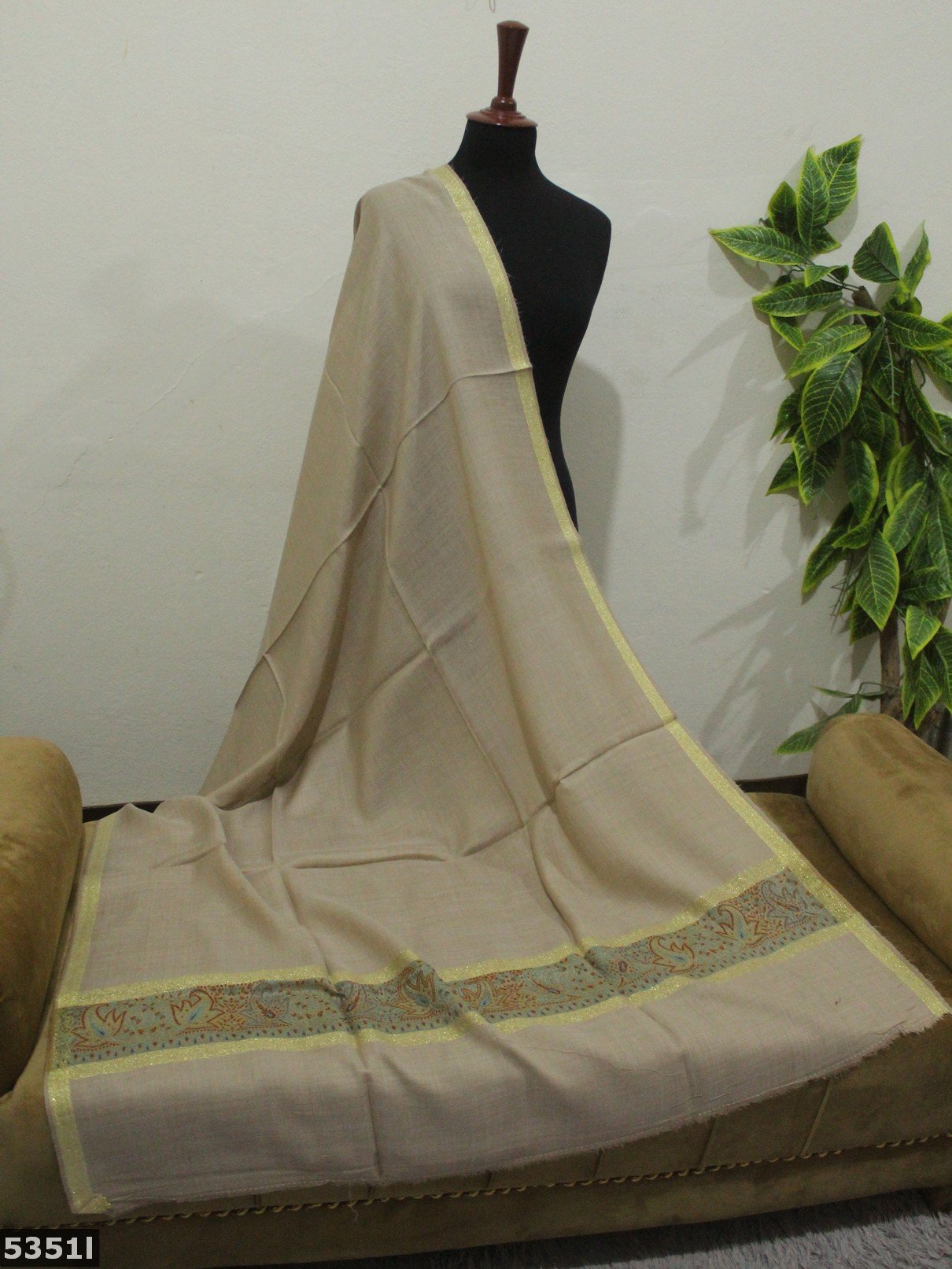 Pashmina Kani Palla Shawl