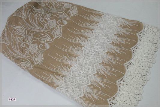 3D Chikan Unstitched Shirt Bareeze Lawn