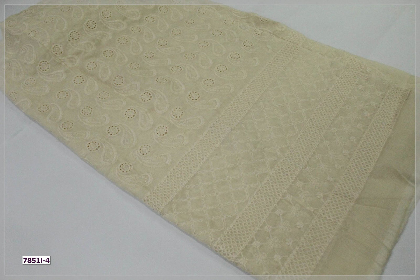 Chikan Unstitched Shirt Bareeze Lawn