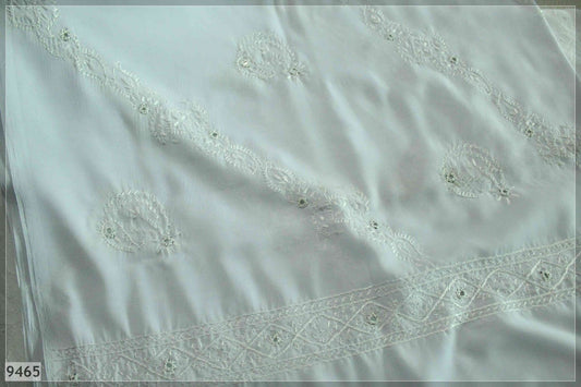 Pure Swiss Lawn Handmade Shawl