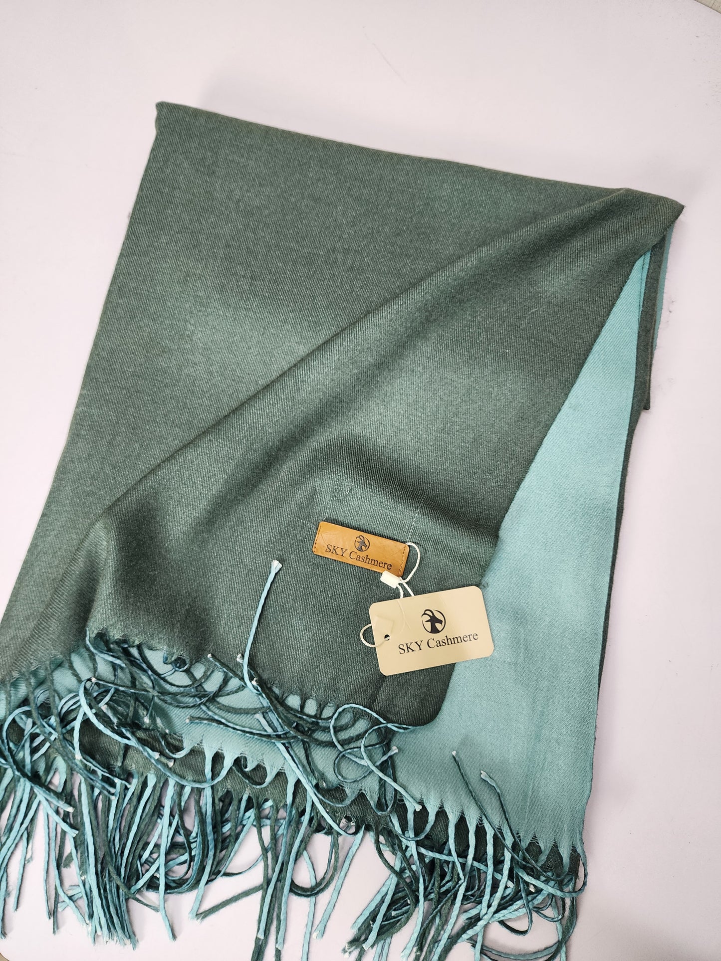 Reversible Pashmina Shawl | Double Side Pure Plain Pashmina Rare Find and Perfect Gift For Winters SK 2