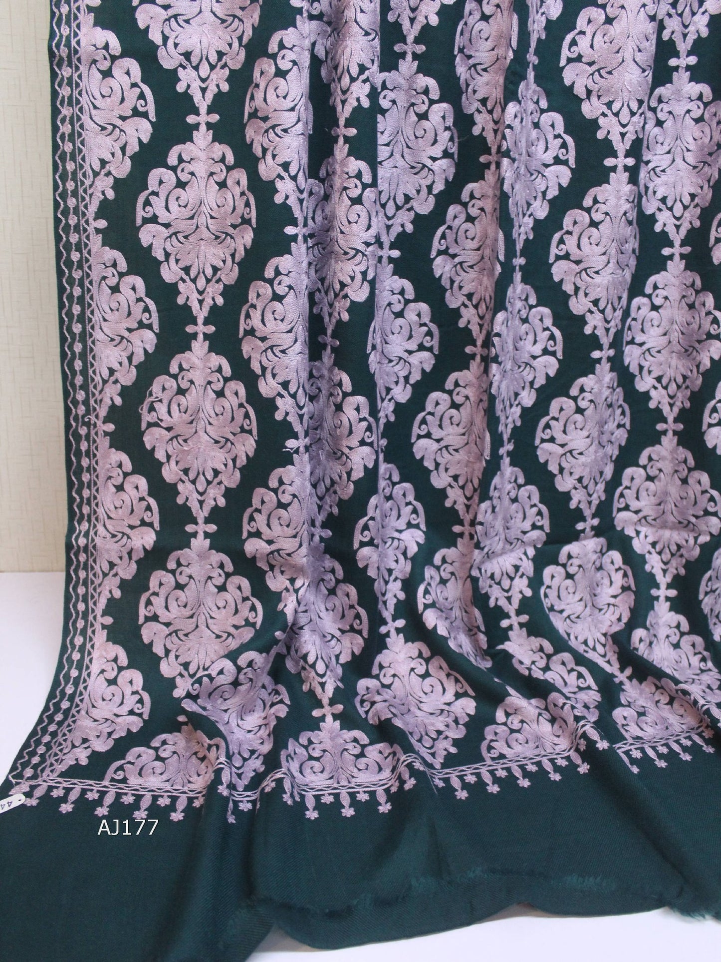 Pashmina Embroidered Shawl | Kashmiri Aar Work Embroidery Perfect Gift in Sale Price