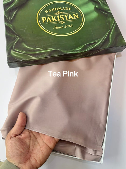 Gents Cotton Suit | Plain Supreme Cotton Burewala Suit | Tea Pink