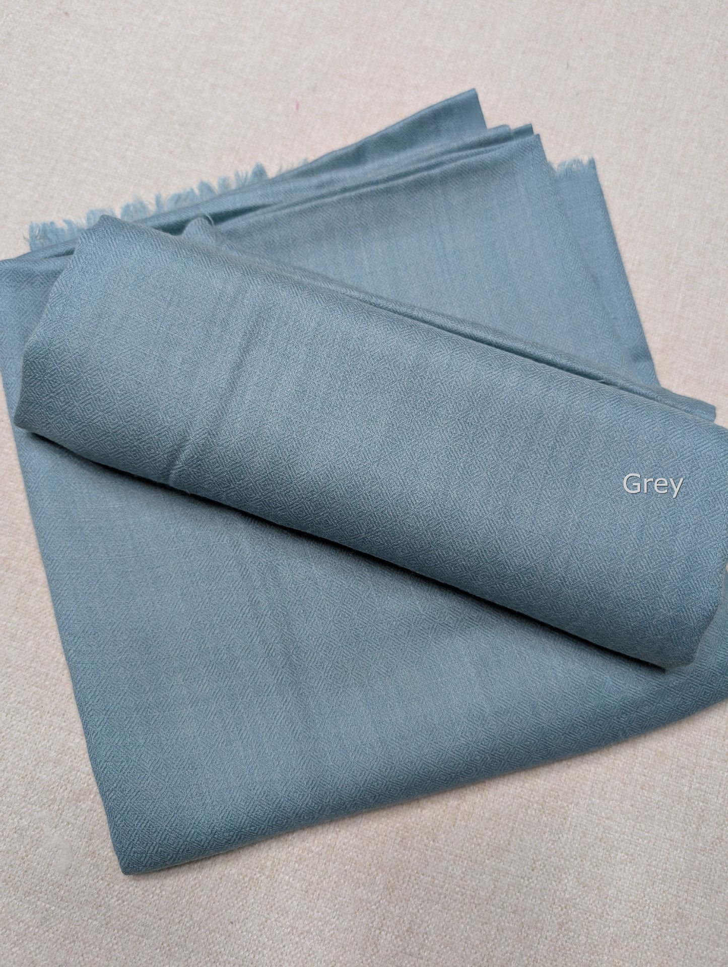 Plain Toosh Shawl | Chashme Bulbul Shawl Perfect Gift | Dark Grey