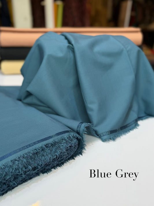 Gents Soft Finish Wash n Wear Suit Mid Season | Blue Grey