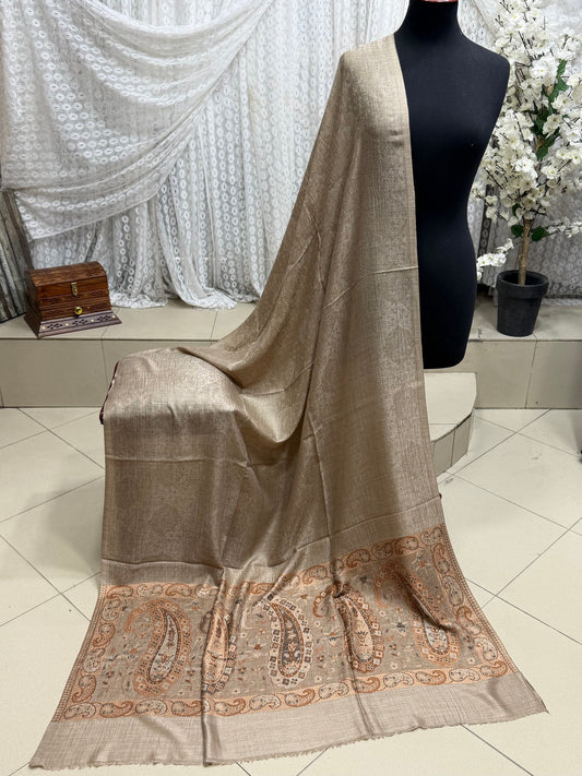 Self Toosh Kani Palla Shawl Made in Kashmir | Perfect Gift For Winters