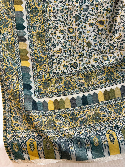 Pashmina Wool Kani Shawl in Full Size Multi Color | Jaal Design