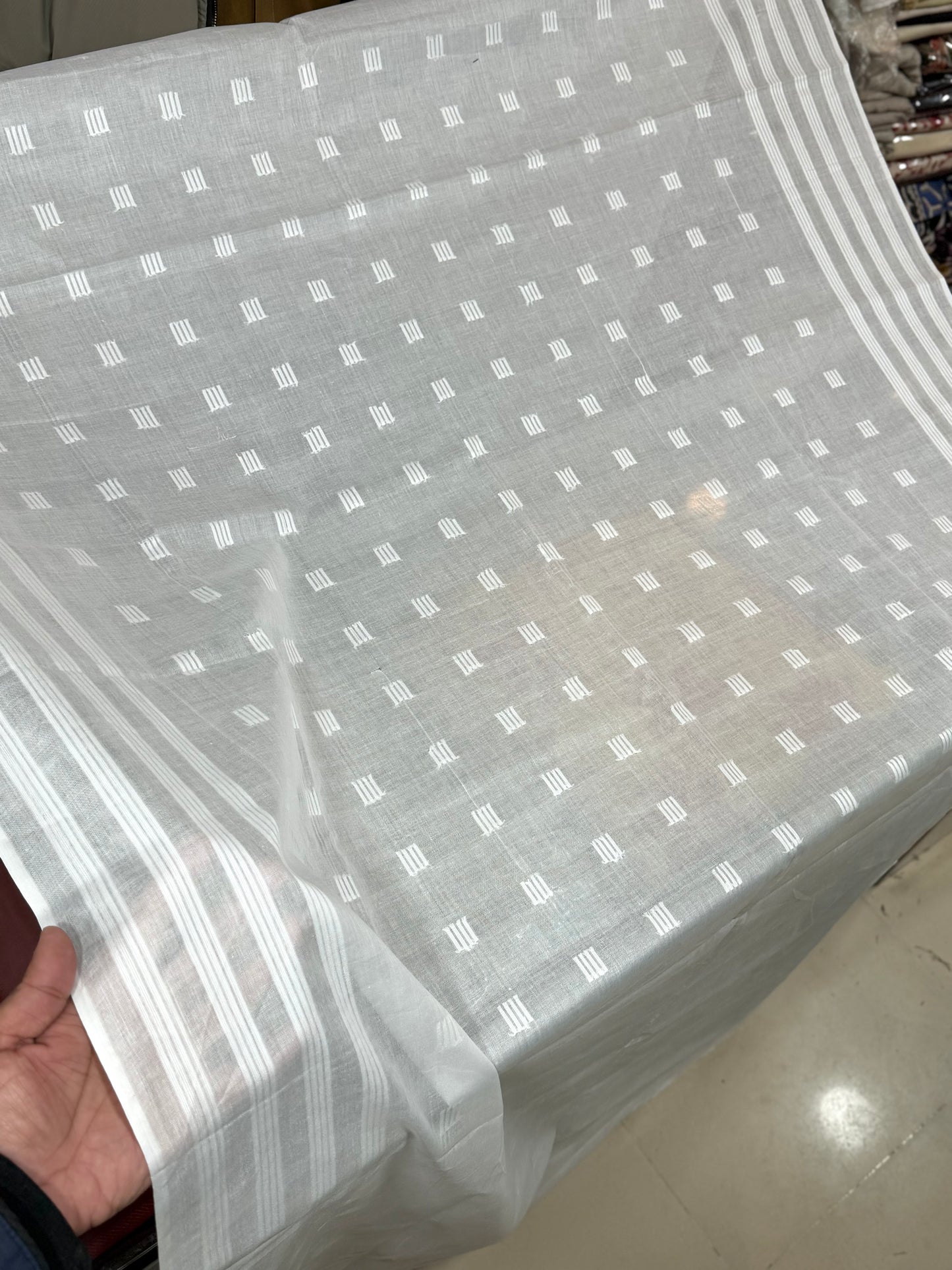 Pure Lawn Broshia Dupatta 2.75 Yards Full Size Dupatta Dyeable | D104