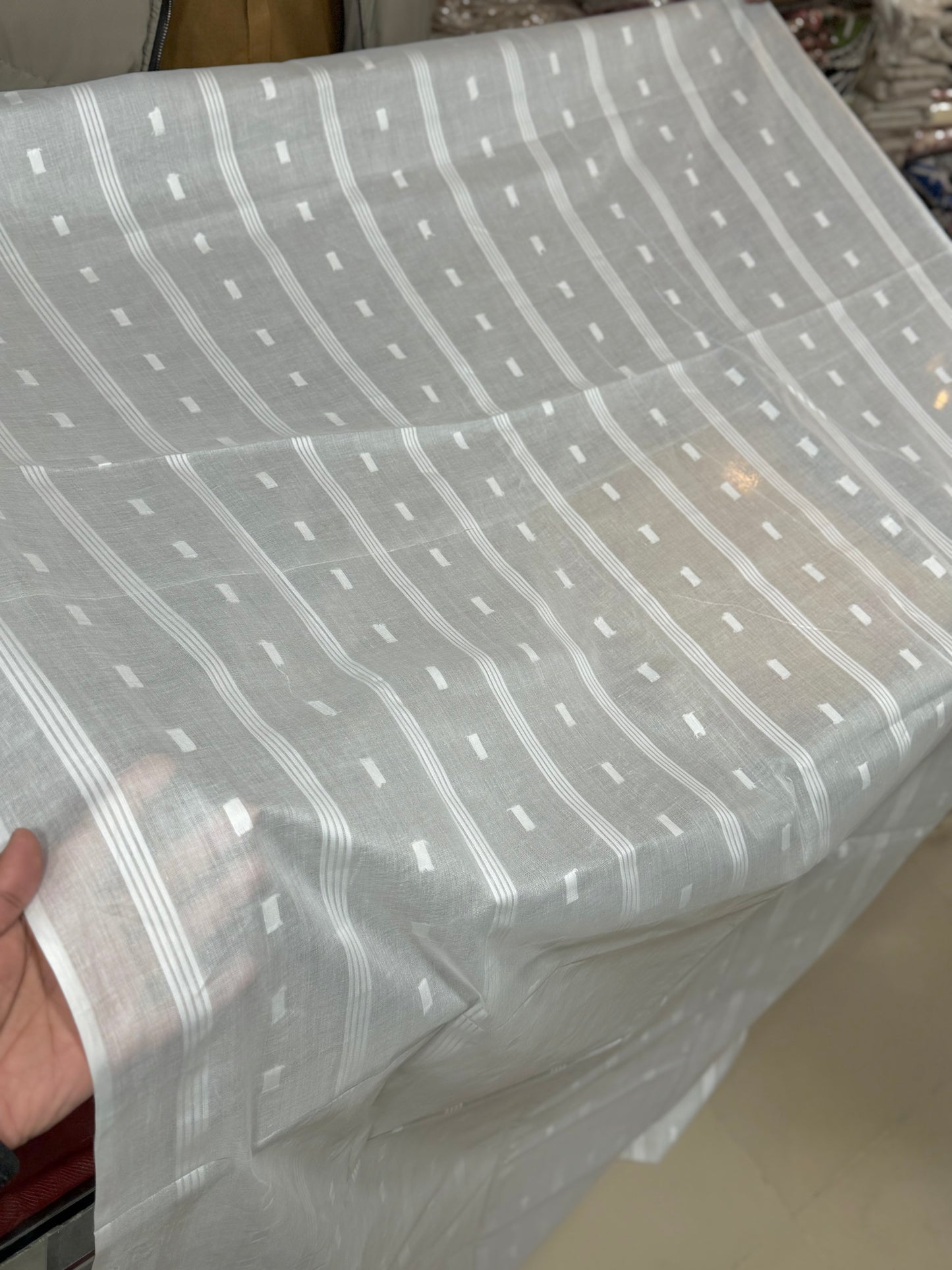 Pure Lawn Broshia Dupatta 2.75 Yards Full Size Dupatta Dyeable | D102