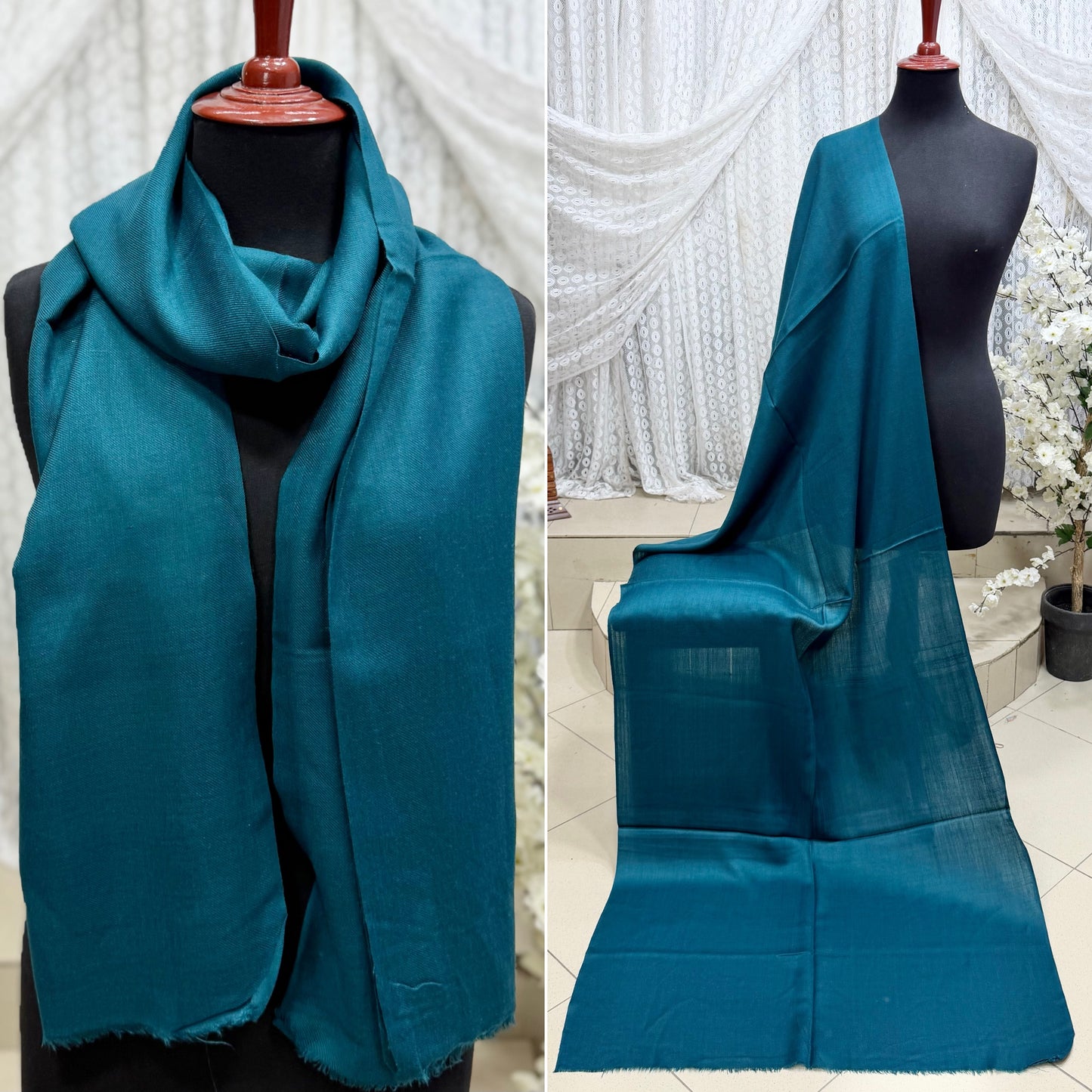 Plain Pashmina Stole | Zinc