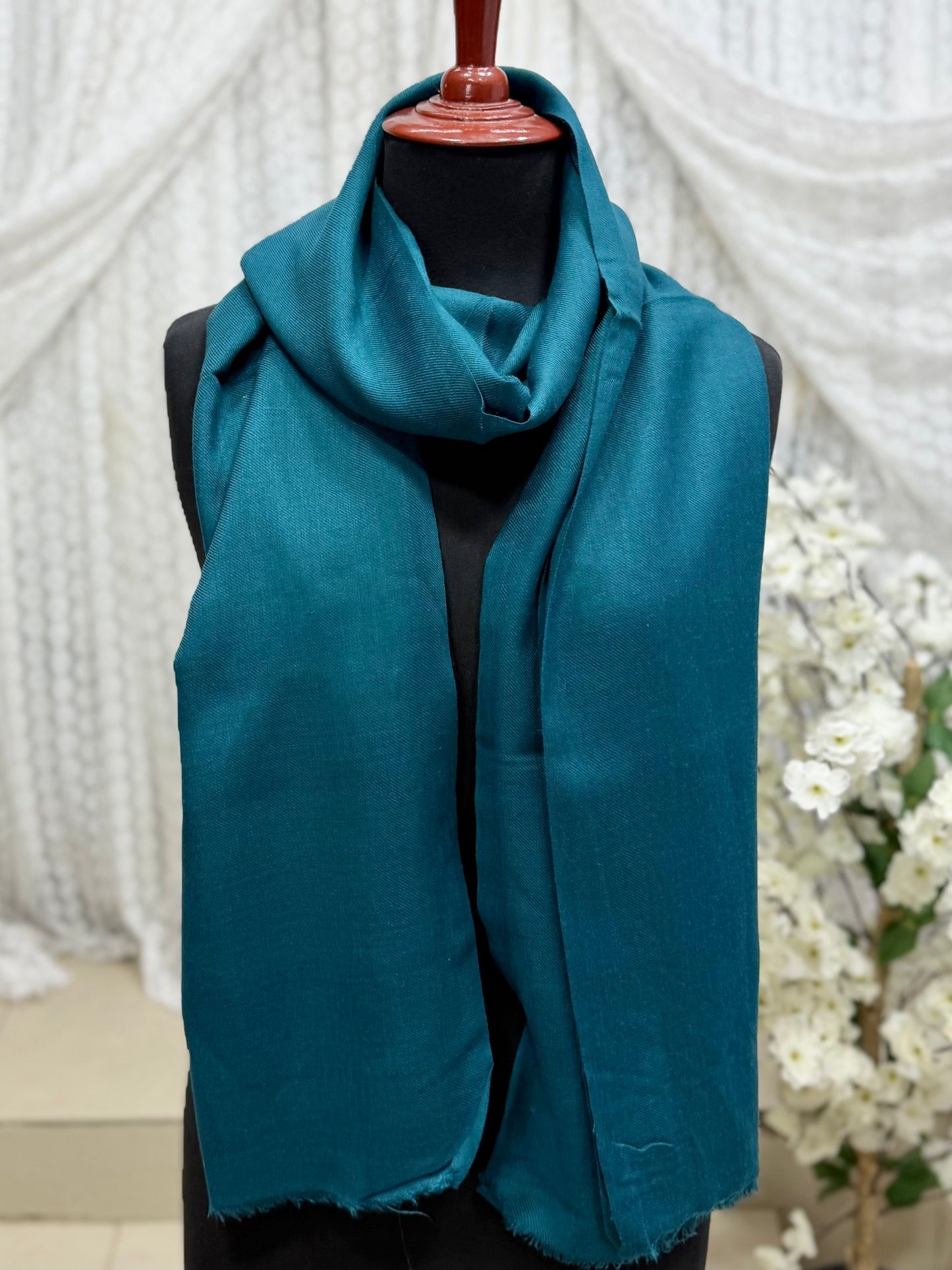 Plain Pashmina Stole | Zinc