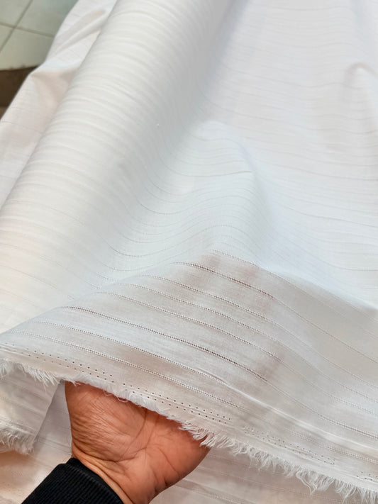 Doria Lawn 2 Piece Suit Big Arz Pure and Fine Lawn | White