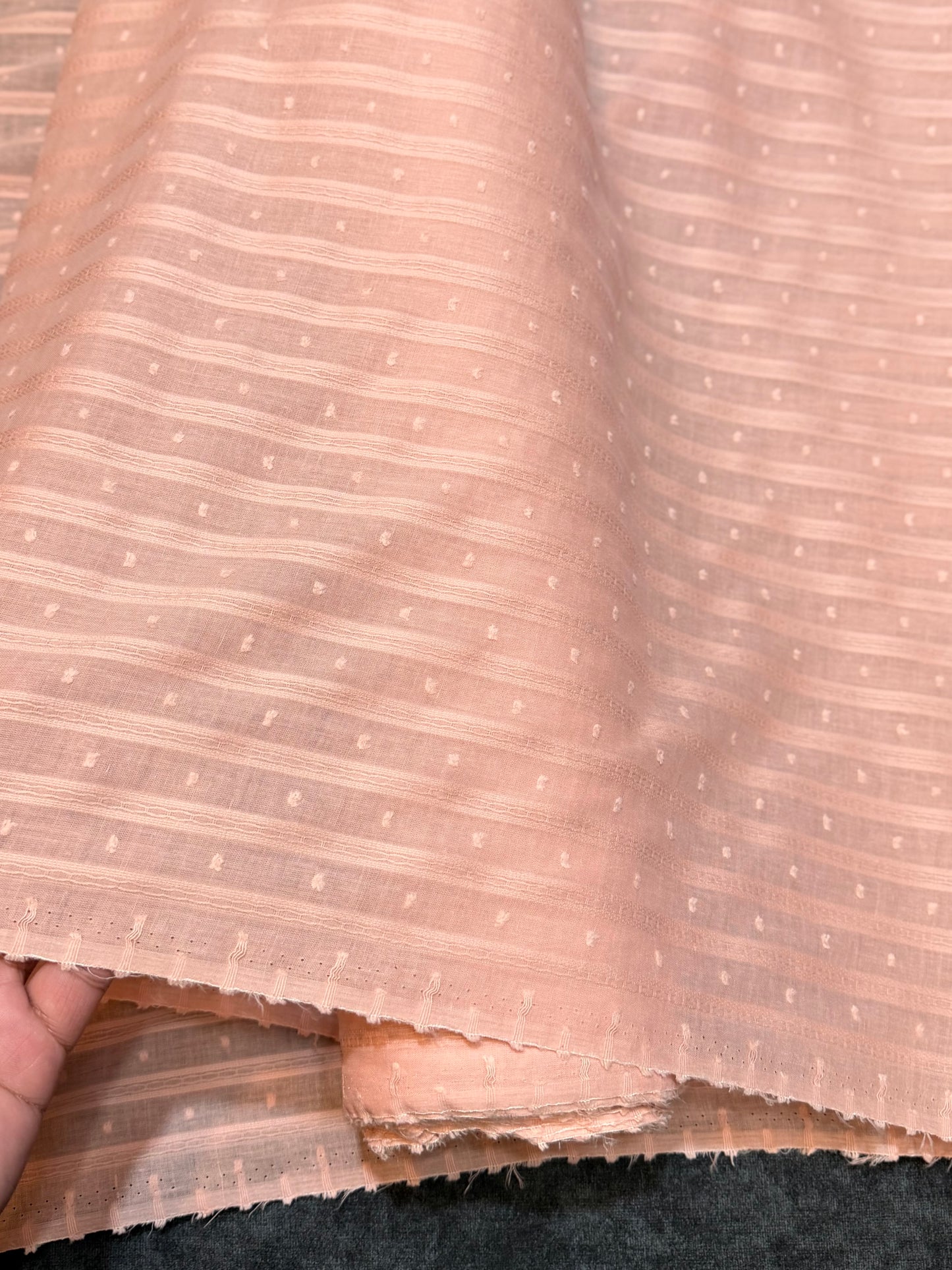 Doria Lawn 2 Piece Suit Big Arz Pure and Fine Lawn | Peach